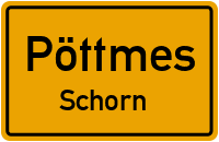 Ortsstraße in PöttmesSchorn