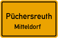 Straßen in Püchersreuth Mitteldorf