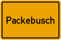 City Sign Packebusch