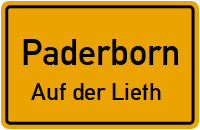 Jacob-Pins-Weg in PaderbornAuf der Lieth