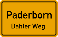 Am Ellerbach in PaderbornDahler Weg
