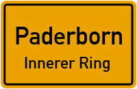 Westerntor Busspur 2 in PaderbornInnerer Ring