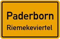 Alan-Brooke-Weg in PaderbornRiemekeviertel