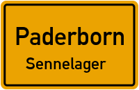 Straßenverzeichnis Paderborn Sennelager