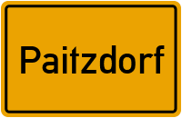 City Sign Paitzdorf