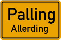 Straßen in Palling Allerding