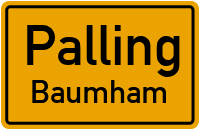 Straßen in Palling Baumham