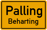 Straßen in Palling Beharting