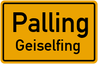 Straßen in Palling Geiselfing