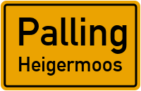 Straßen in Palling Heigermoos