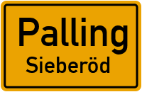 Straßen in Palling Sieberöd