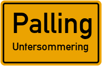 Untersommering in PallingUntersommering
