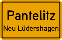 Dorfstraße in PantelitzNeu Lüdershagen