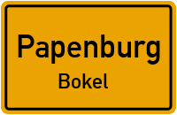 Bokeler Torfweg in PapenburgBokel