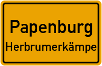 Papenburger Grenzweg in PapenburgHerbrumerkämpe