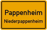 Bahnweg in PappenheimNiederpappenheim