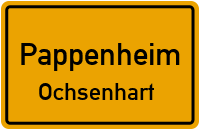 Ochsenharter Straße in PappenheimOchsenhart