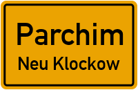 Straßenverzeichnis Parchim Neu Klockow