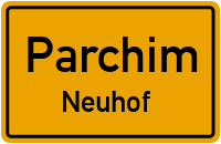Dorfstraße in ParchimNeuhof