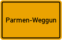 City Sign Parmen-Weggun