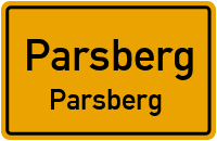 Kirchplatz in ParsbergParsberg