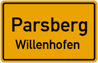 Kellerhofweg in ParsbergWillenhofen