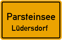 Bahnhofstraße in ParsteinseeLüdersdorf