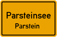 Am Wirtschaftsweg in ParsteinseeParstein