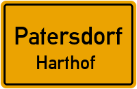 Straßenverzeichnis Patersdorf Harthof
