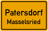Straßenverzeichnis Patersdorf Masselsried