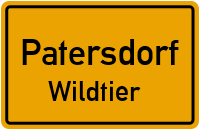 Straßenverzeichnis Patersdorf Wildtier