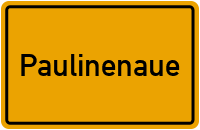 City Sign Paulinenaue