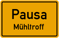 Gartenstraße in PausaMühltroff