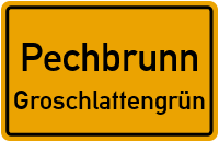 Dorfstraße in PechbrunnGroschlattengrün