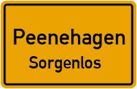 Landstraße in PeenehagenSorgenlos