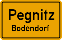 Straßenverzeichnis Pegnitz Bodendorf
