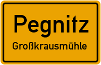 Straßenverzeichnis Pegnitz Großkrausmühle