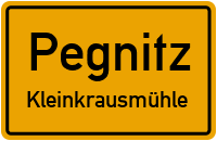Straßenverzeichnis Pegnitz Kleinkrausmühle