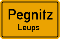 Straßenverzeichnis Pegnitz Leups
