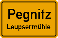 Straßenverzeichnis Pegnitz Leupsermühle