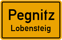 Straßenverzeichnis Pegnitz Lobensteig
