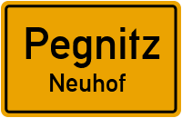 Straßenverzeichnis Pegnitz Neuhof