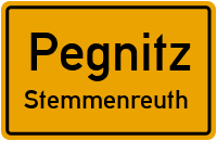 Straßenverzeichnis Pegnitz Stemmenreuth