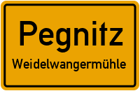 Straßenverzeichnis Pegnitz Weidelwangermühle