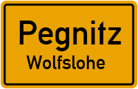 Straßenverzeichnis Pegnitz Wolfslohe