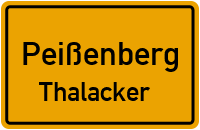 Burgweg in PeißenbergThalacker
