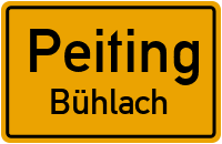 Straßen in Peiting Bühlach