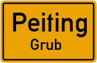 Straßen in Peiting Grub