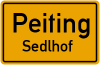 Straßen in Peiting Sedlhof