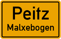 Richard-Wagner-Straße in PeitzMalxebogen